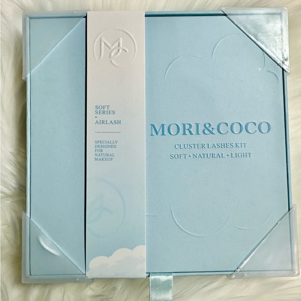 Soft Series Eye Lashes Cluster Lashes Kit - Light Blue